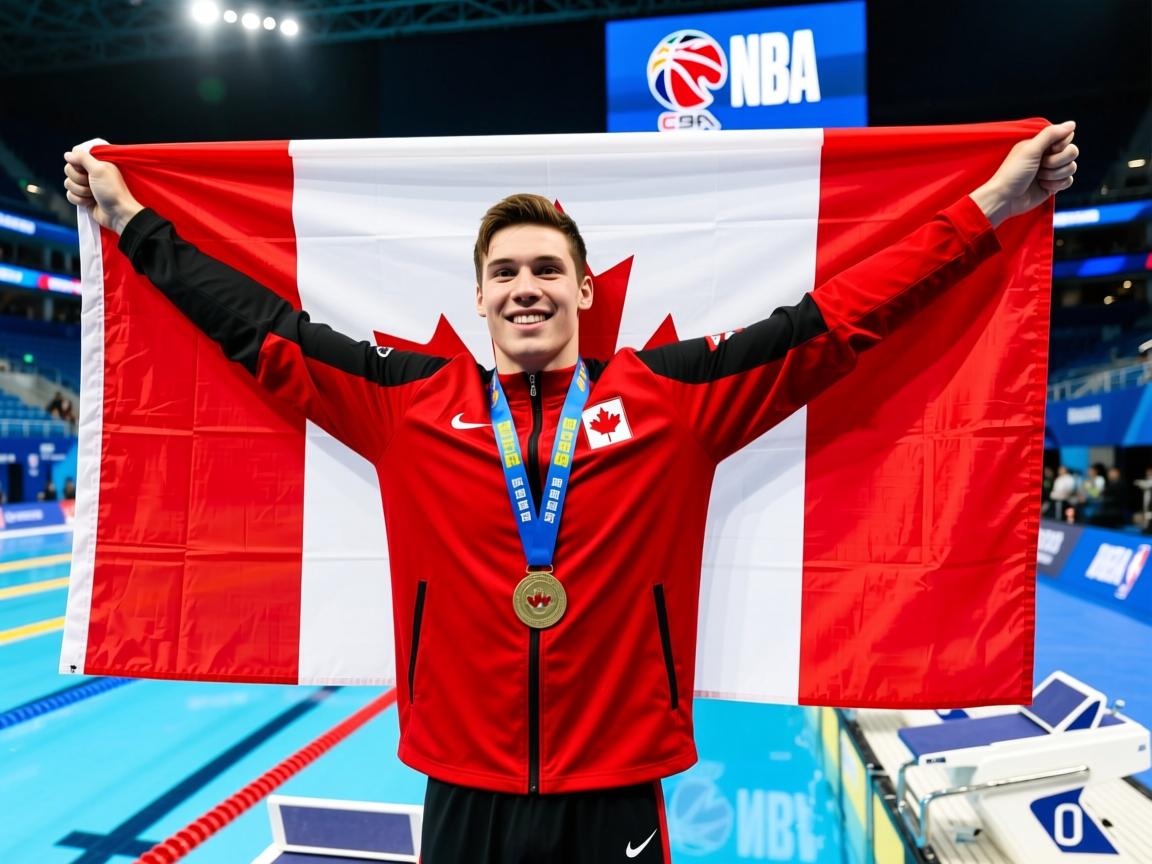 加拿大游泳选手刷新国内纪录